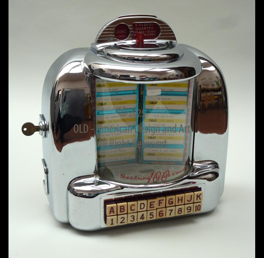 Selettore per juke box Seeburg M100 A , U.S.A. 1948