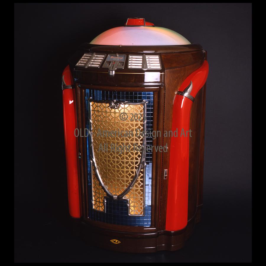 Juke Boxe Seeburg 147. 78 giri ,20 selezioni ,U.S.A. 1947