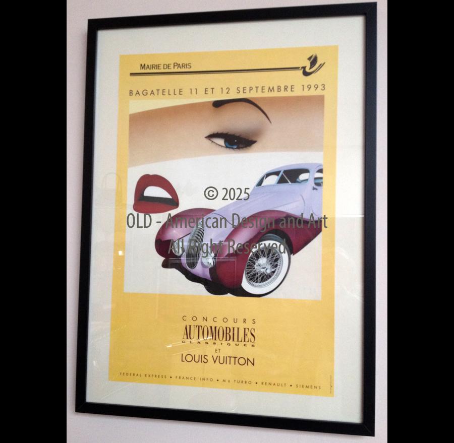 Razzia poster Louis Vuitton bagattelle Francia 1993