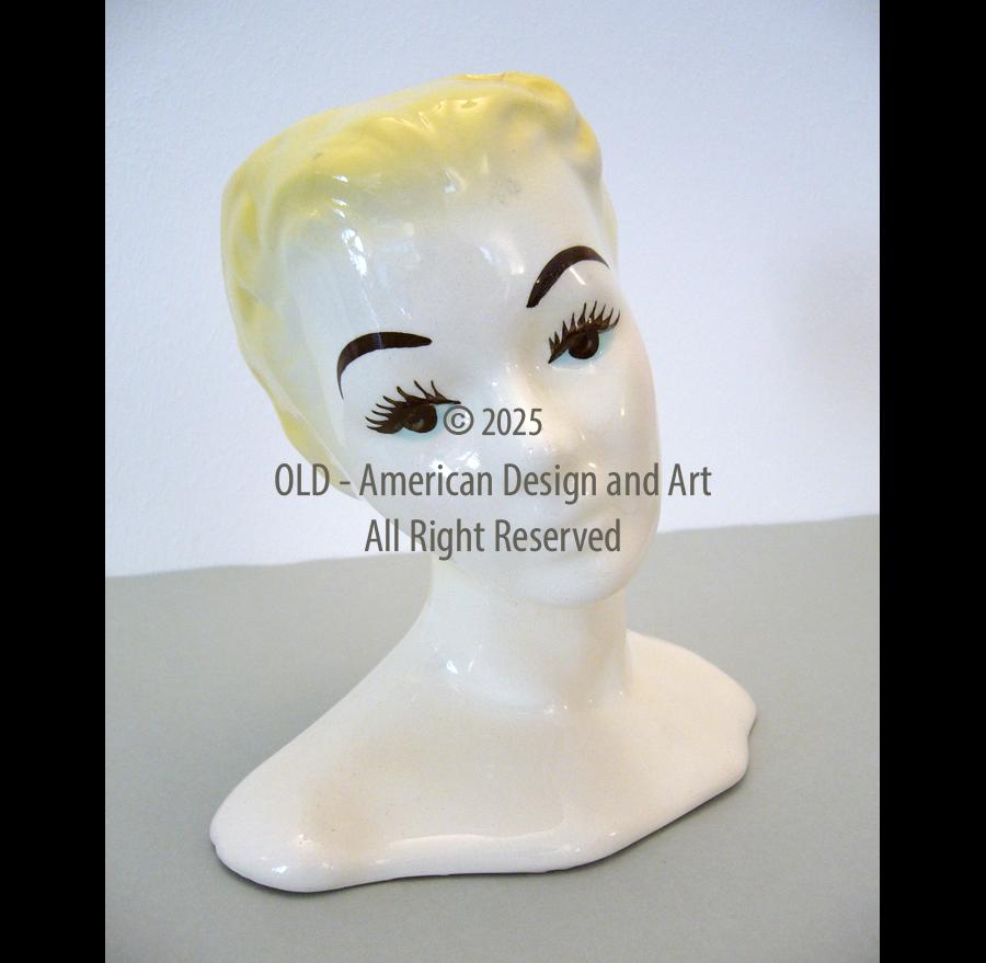 Vaso portafiori in porcellana , U.S.A. 1950