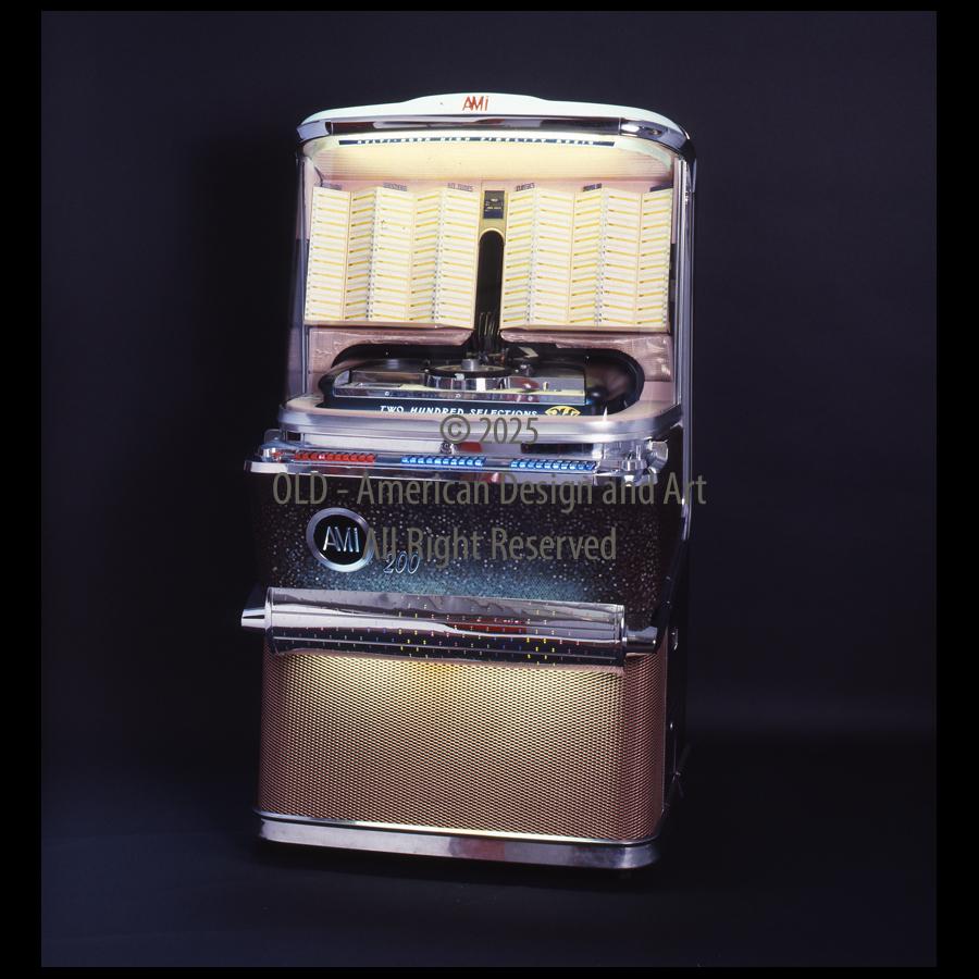 Juke Box Ami H , Usa 1957, 45 giri ,200 selezioni, modello Americano a Tastiera