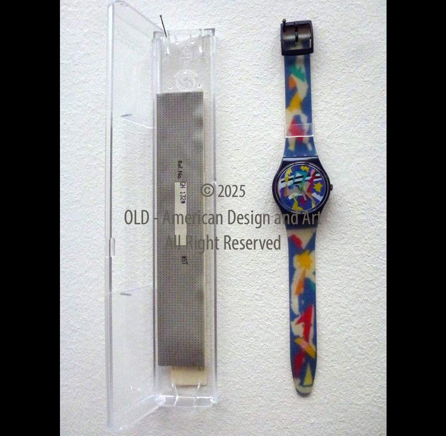 Ugo Nespolo orologio swatch edizione limitata 1933