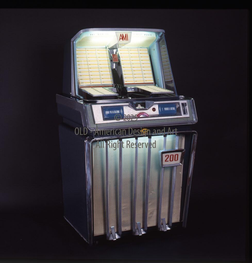 Jukebox Ami Mod J, 45 giri, 100 dischi, U.S.A. 1959