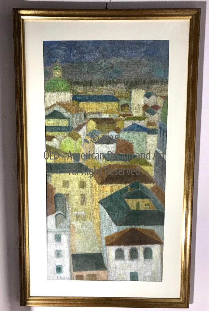 Domenico Severino , olio su tela , firmato