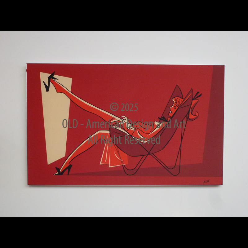 Antonio lapone Telo "Femme Rouge"