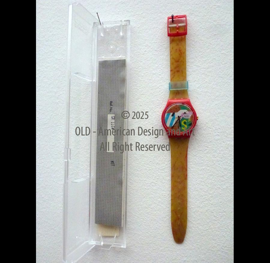 ugo Nespolo Orologio Swatch edizione limitata 1993