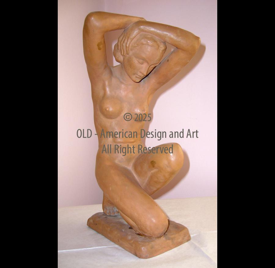 Terra Cotta Goldscheidex n . 8495 2 Austria anni 40