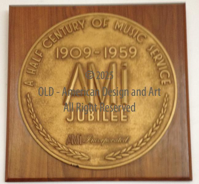 Placca Ami Jubilee 1909 - 1959 , Italia 1959