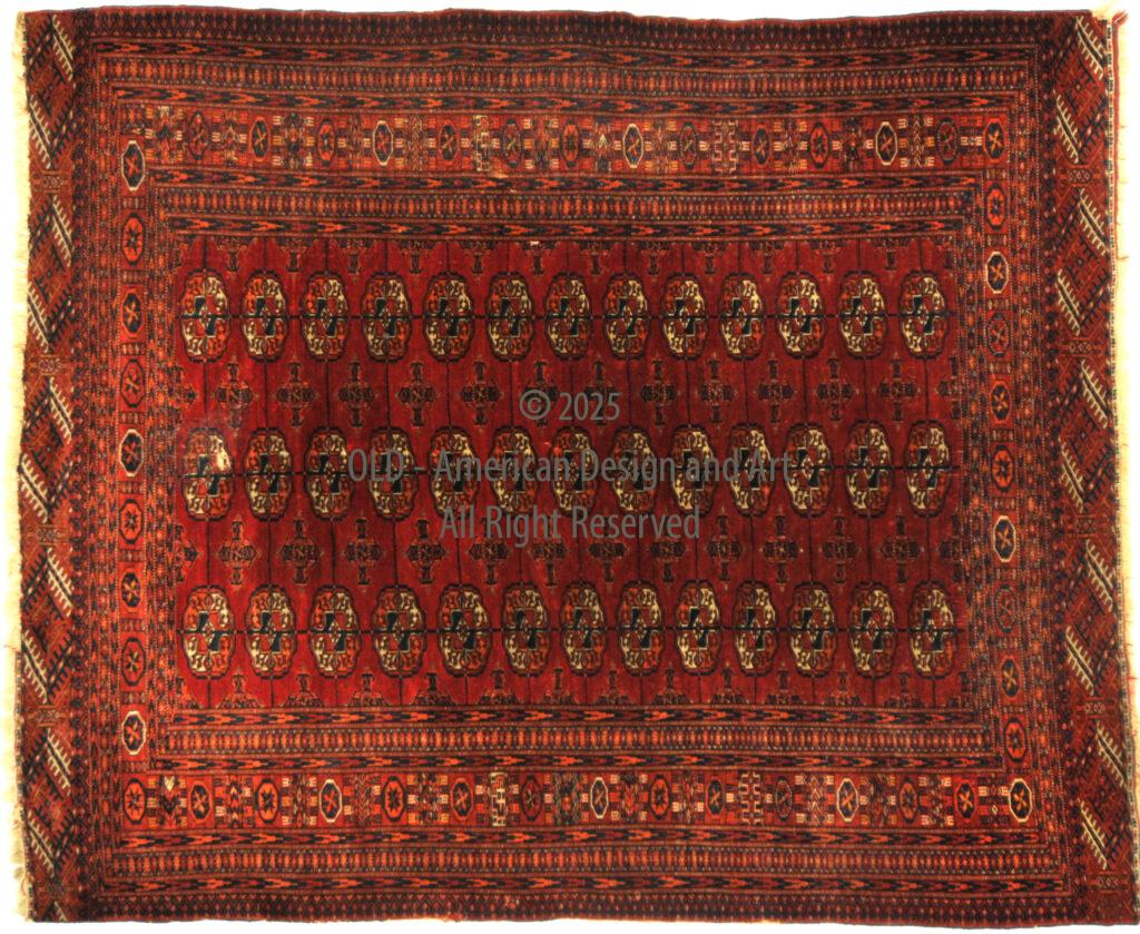 Tappeto Bukara , Russia 1900 , Cm 1,56 x Cm 1,40