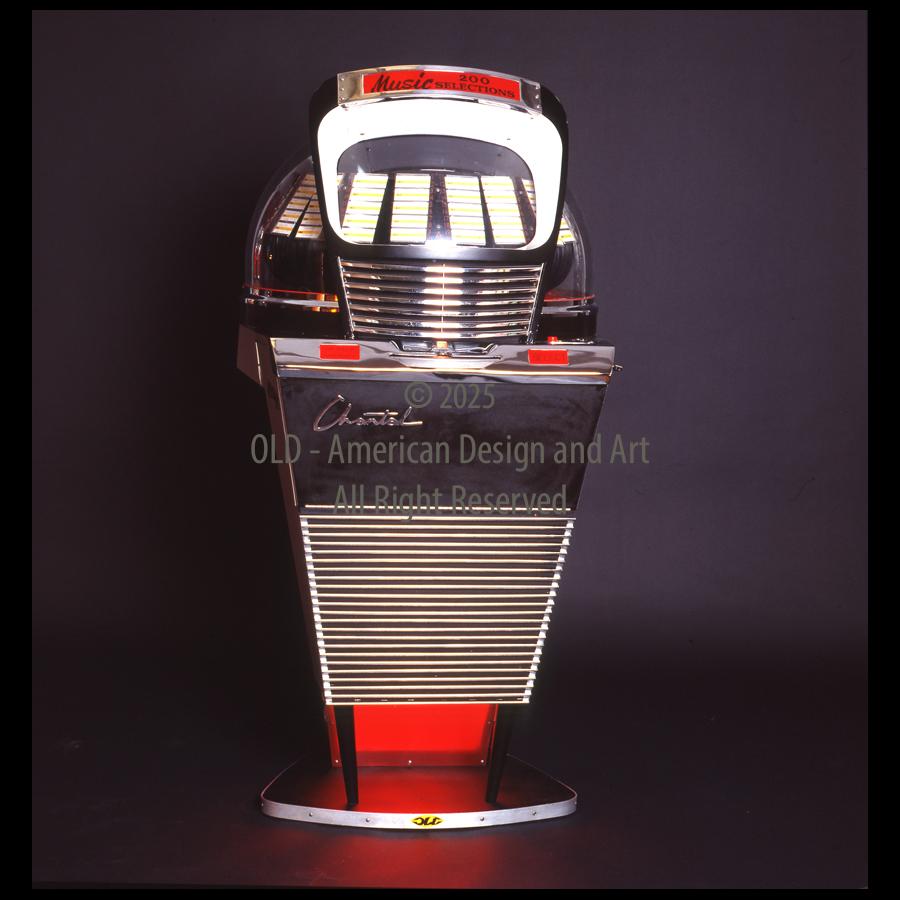 Jukebox Chantal Meteor 200 , Inghilterra 1952, 45 giri ,100 dischi