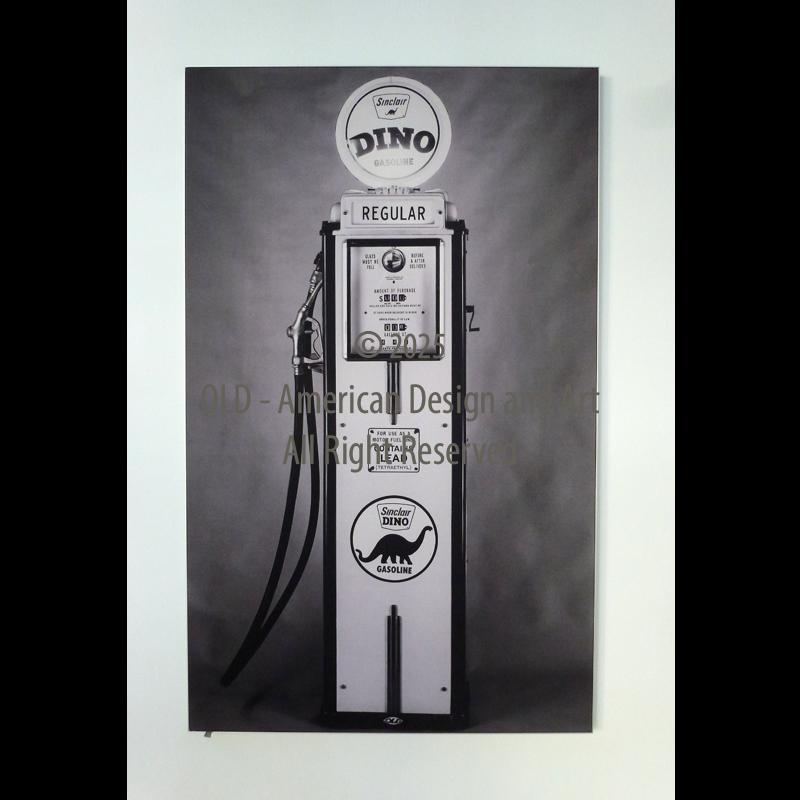 Distributore "Dino" stampato su tela