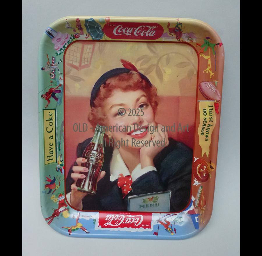 Vassoio Coca Cola , U.S.A. 1950