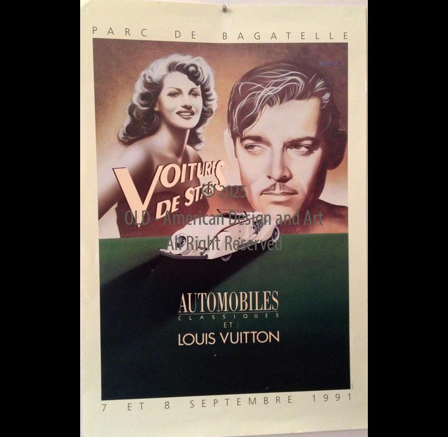 Razzia poster Louis Vuitton "Bagatelle" Francia 1991