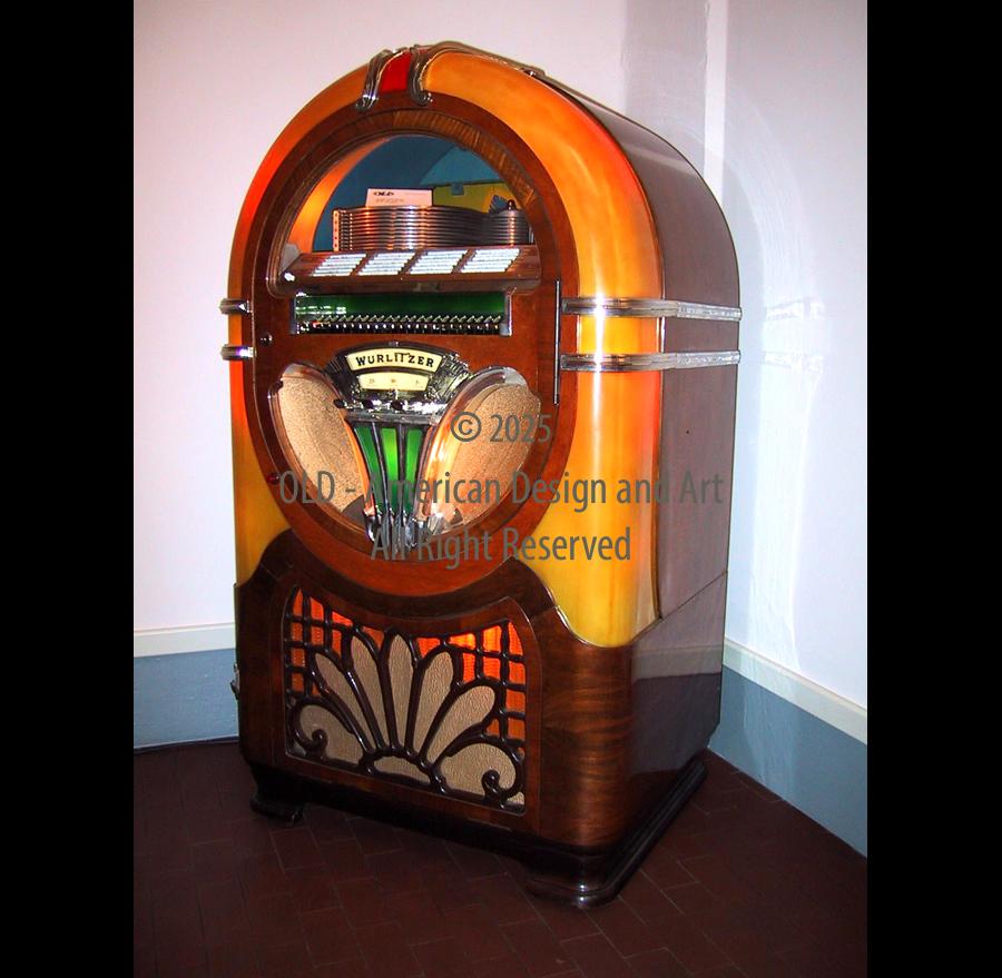 Jukebox Wurlitzer 750 -U.A.A 1941 -78 giri -24 dischi