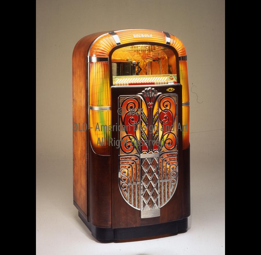 Jukebox Rock-Ola Modello 1426 , 78 giri ,20 selezioni ,U.S.A. 1947