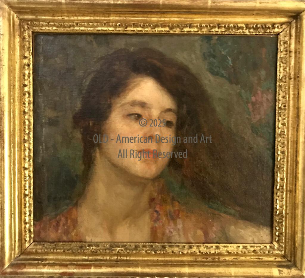 Gianni ferro ,olio su tavoletta firmata