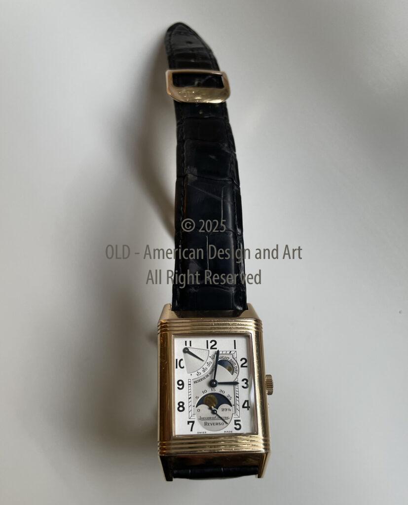 Orologio Jaeger LeCoultre ,Reverso ,fasi Lunari ,oro rosa