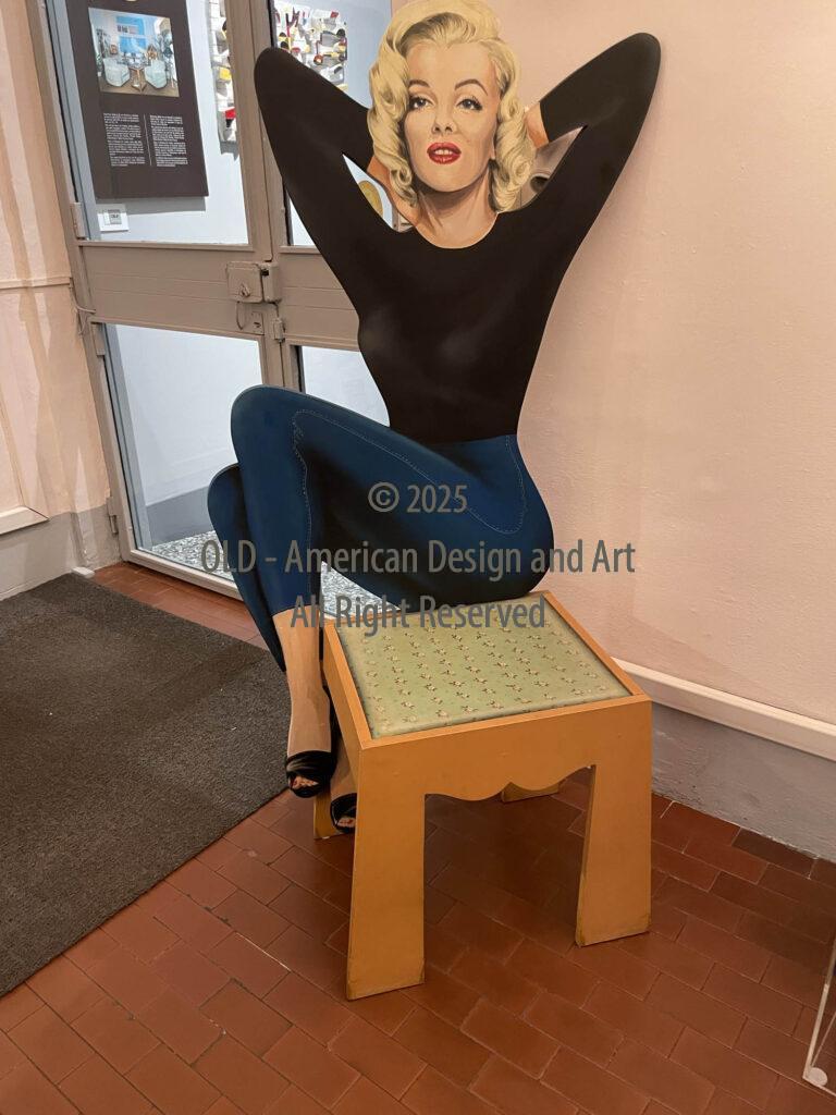 Sedia di Marilyn Monroe